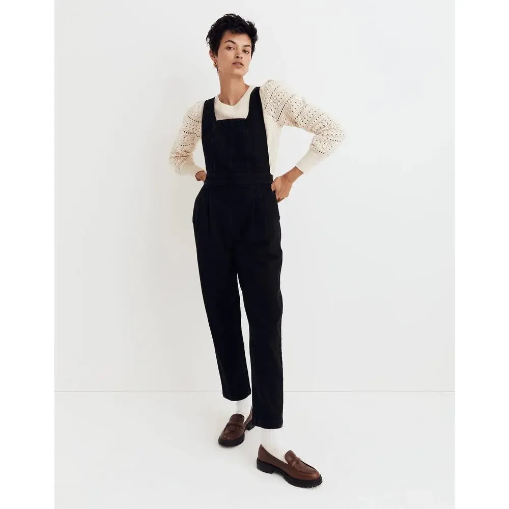 Madewell Tapered Overalls in Clybourn Wash